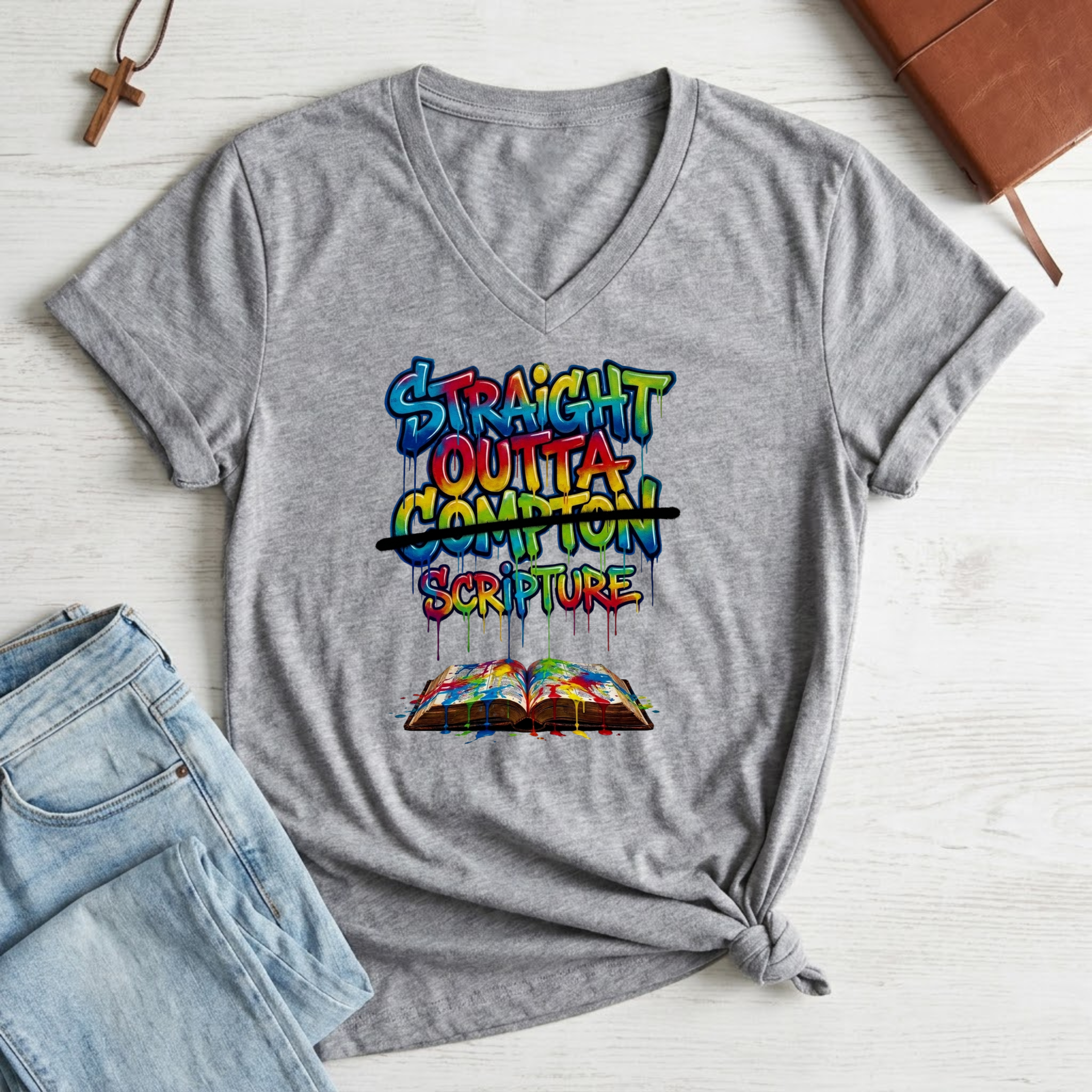 Women's Straight Outta Scripture T-Shirt