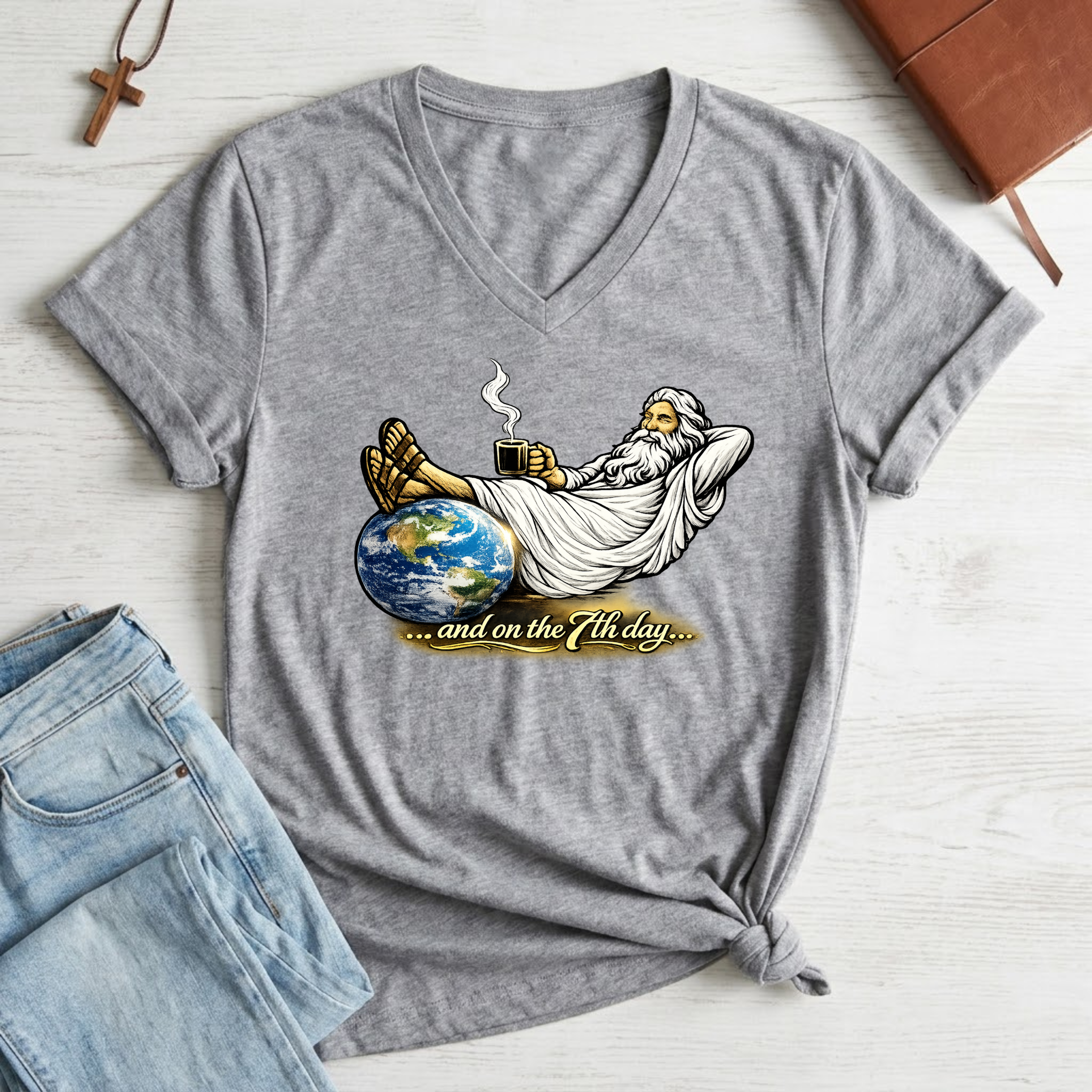 Women's On the 7th Day T-Shirt