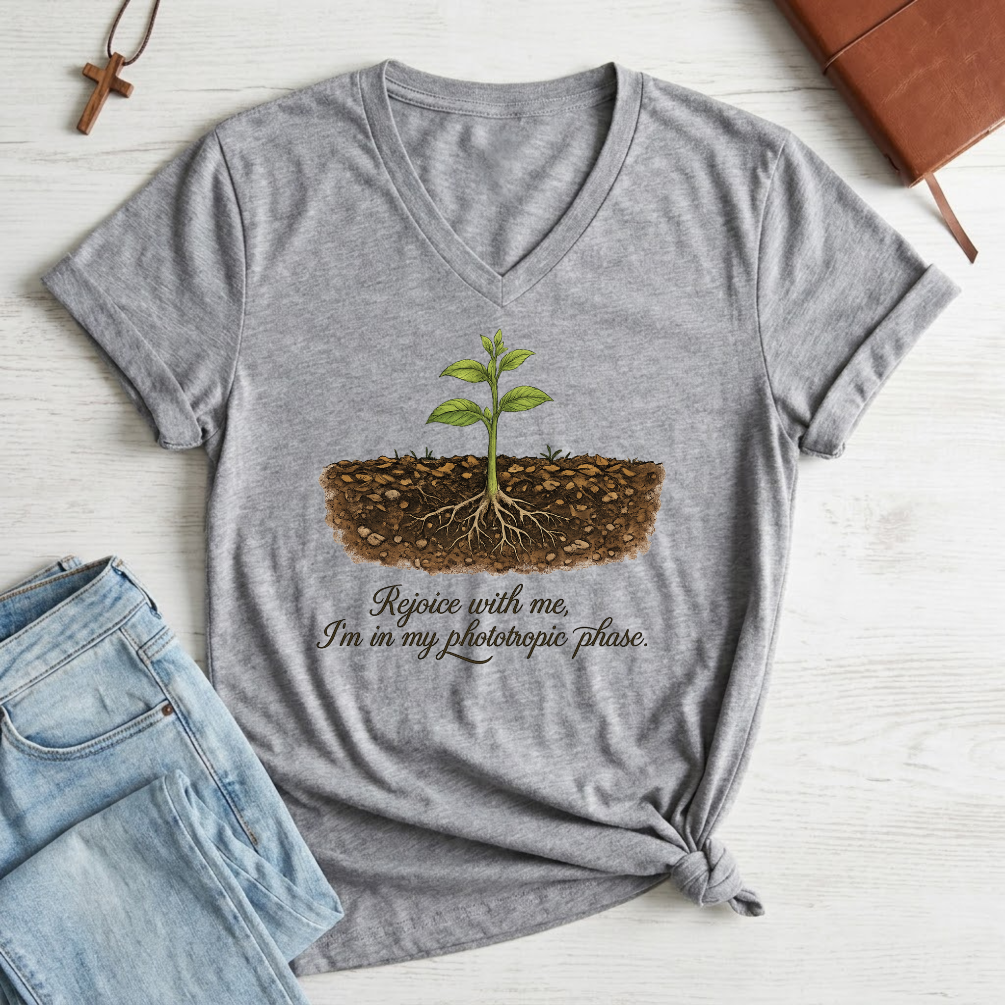 Women's Rejoice With Me T-Shirt
