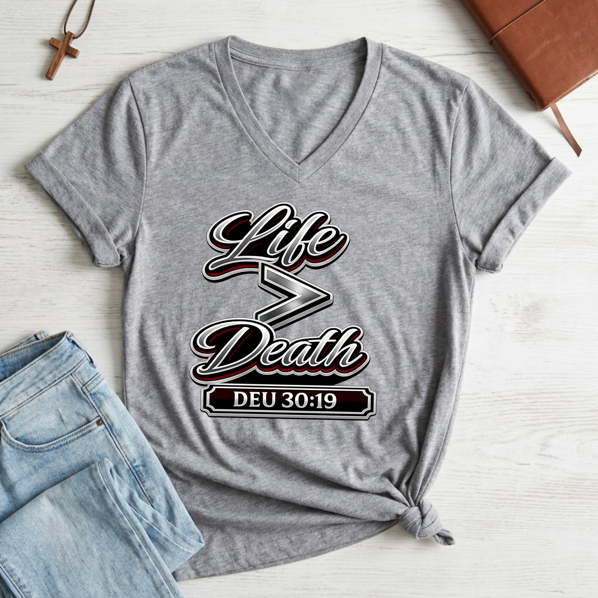 Women's Life is Greater Than Death T-Shirt