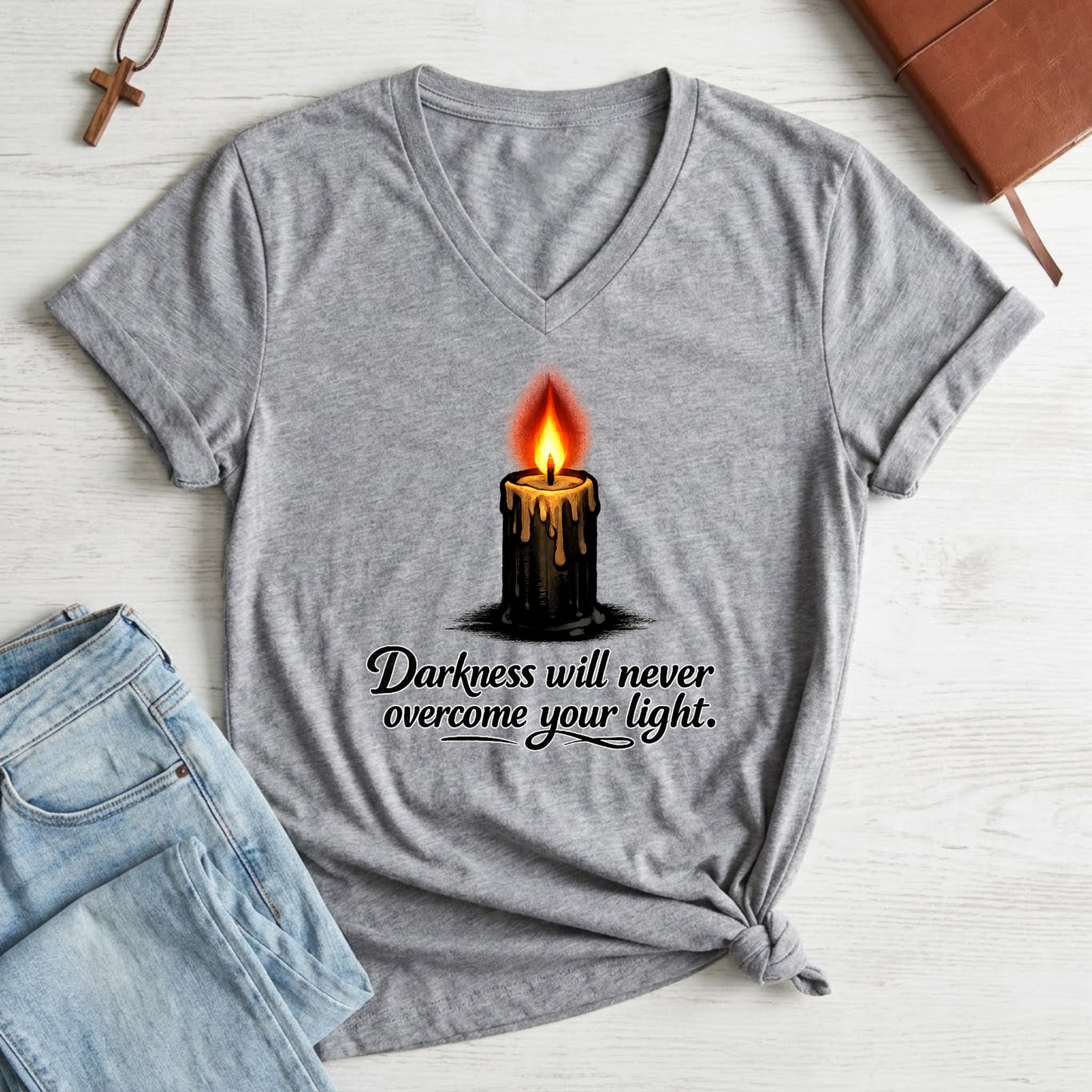Women's Overcome Darkness T-Shirt