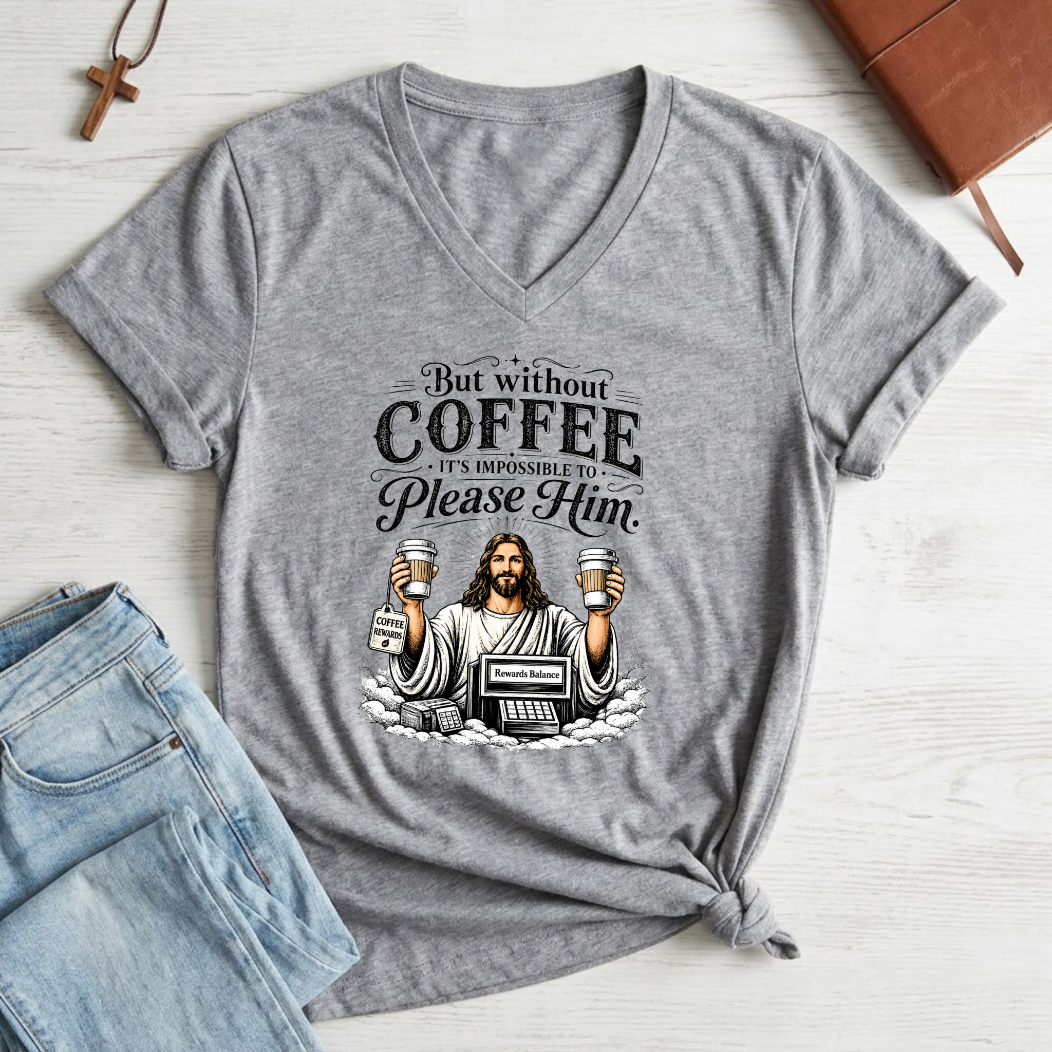 Women's But Without Coffee T-Shirt