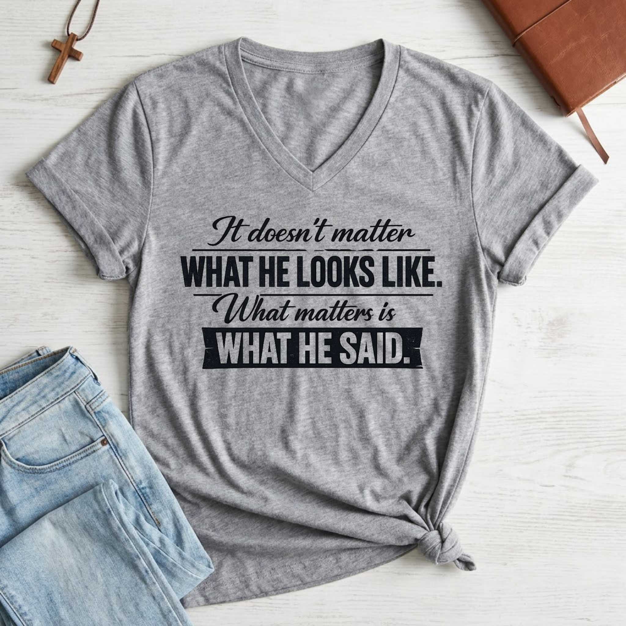 Women's What He Said T-Shirt