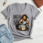Women's Decaf is a Sin T-Shirt