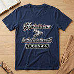 Women's Greater Is He That Is In Me T-Shirt