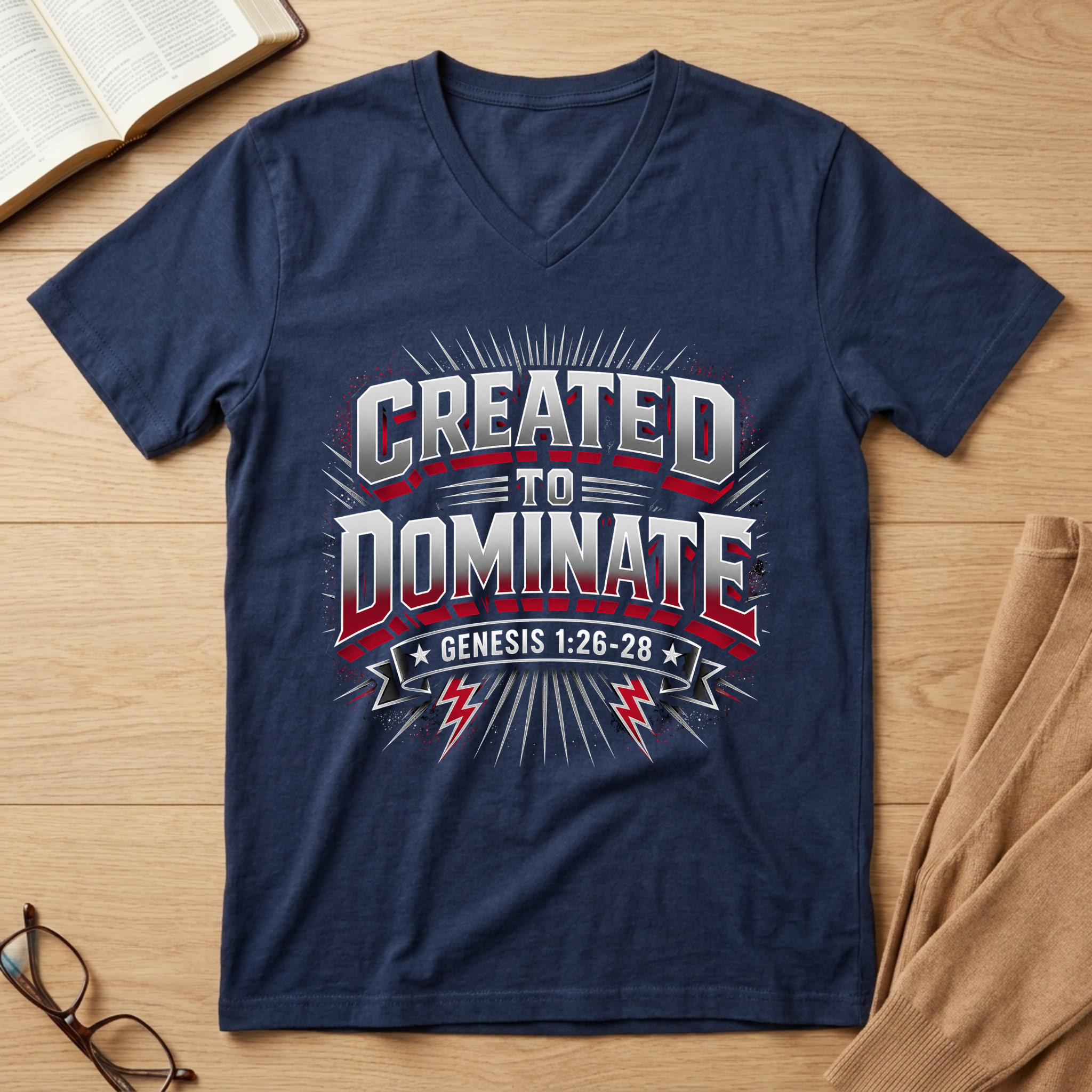 Women's Created to Dominate T-Shirt