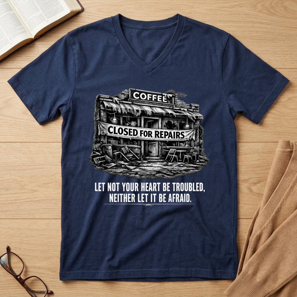 Women's Let Not Your Heart Be Troubled T-Shirt