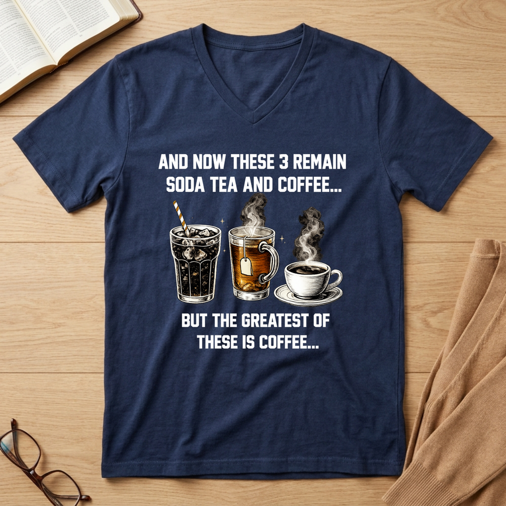 Women's Soda, Tea, and Coffee T-Shirt