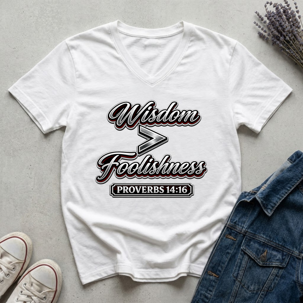 Women's Wisdom is Greater Than Foolishness T-Shirt