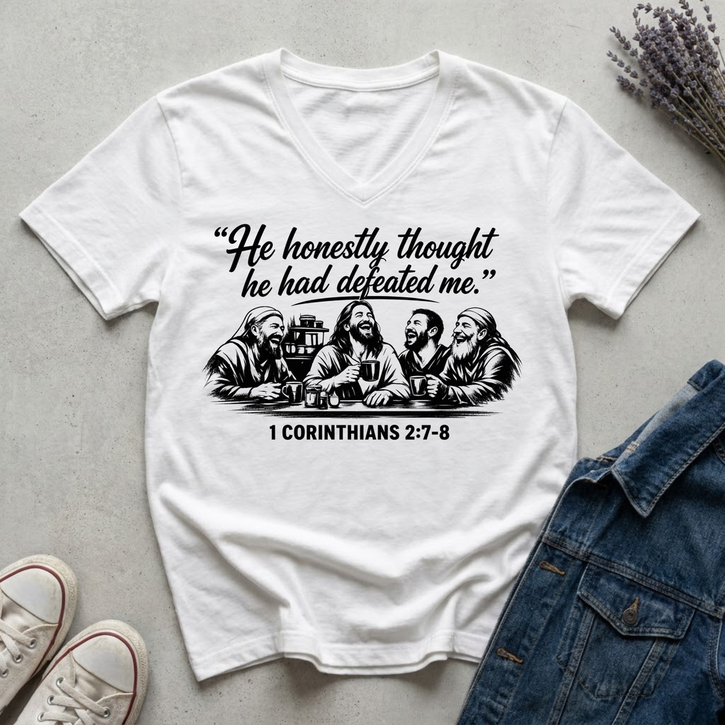 Women's He Thought He Had Defeated Me T-Shirt