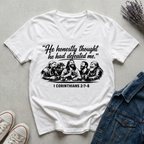 Women's He Thought He Had Defeated Me T-Shirt