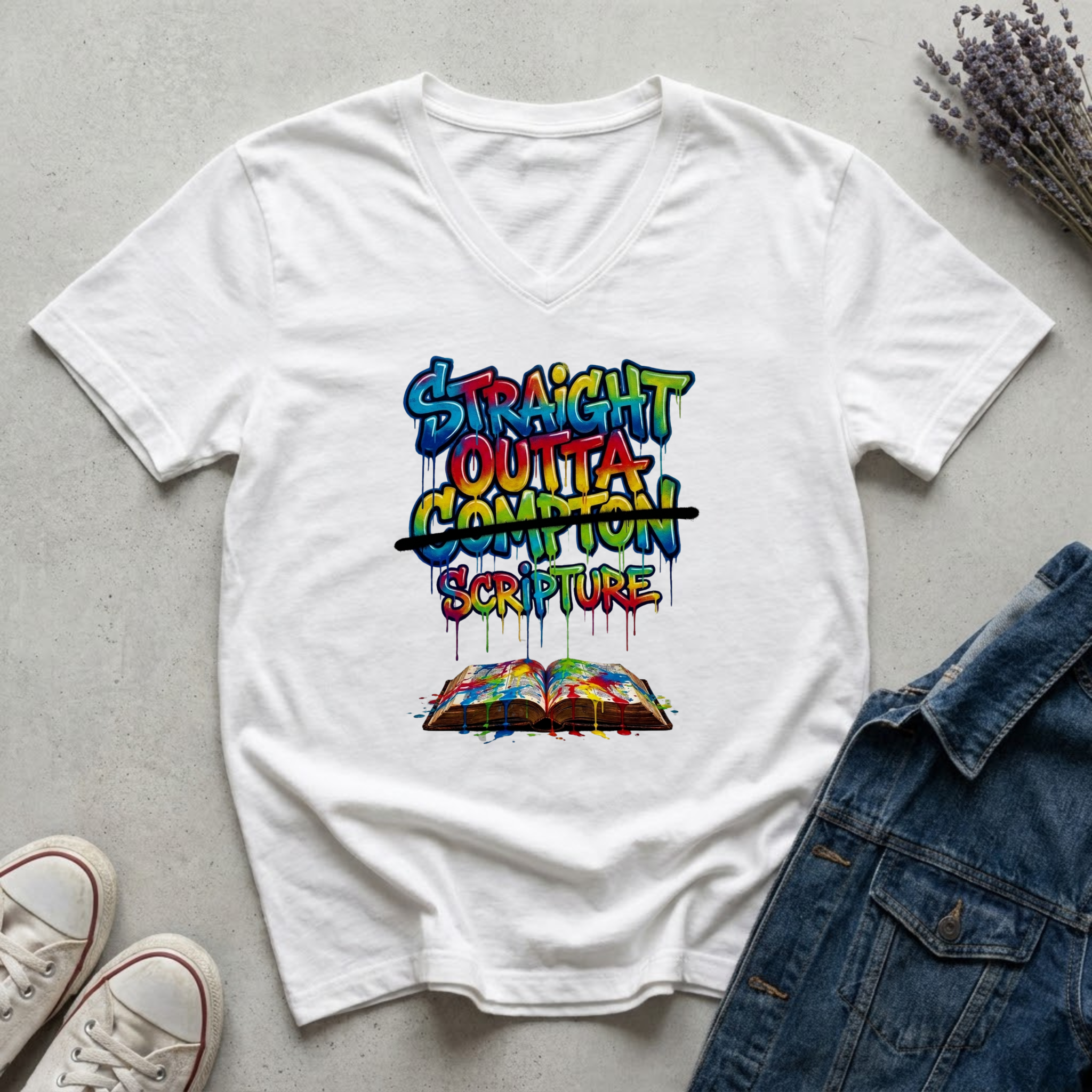 Women's Straight Outta Scripture T-Shirt