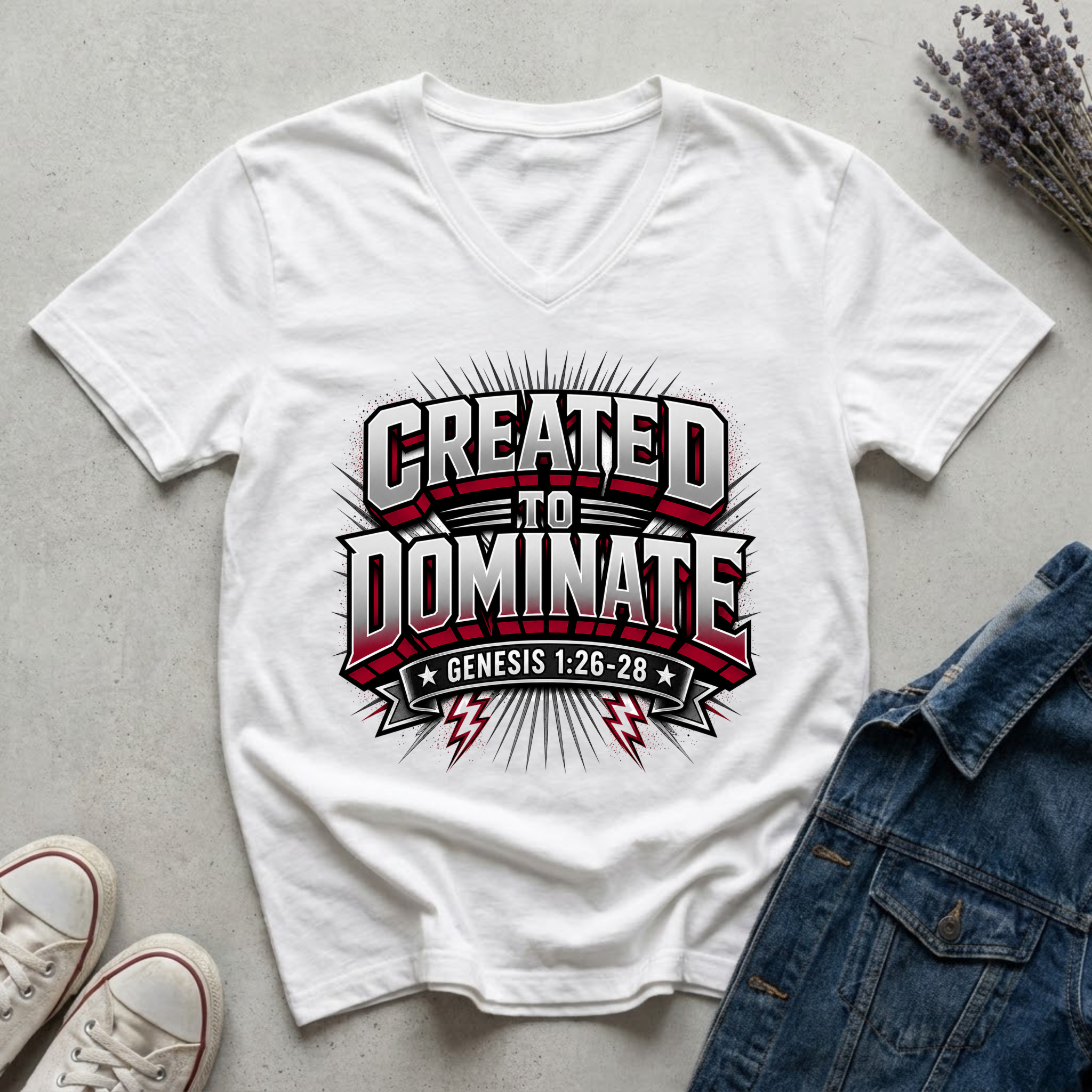 Women's Created to Dominate T-Shirt