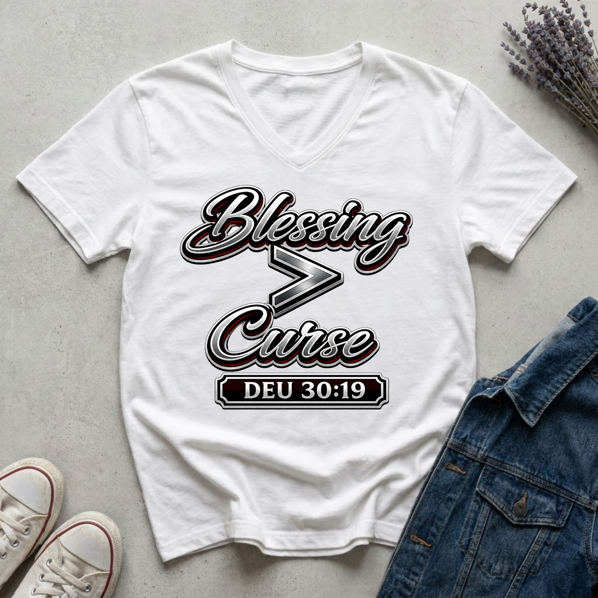 Women's Blessing is Greater Than Curse T-Shirt