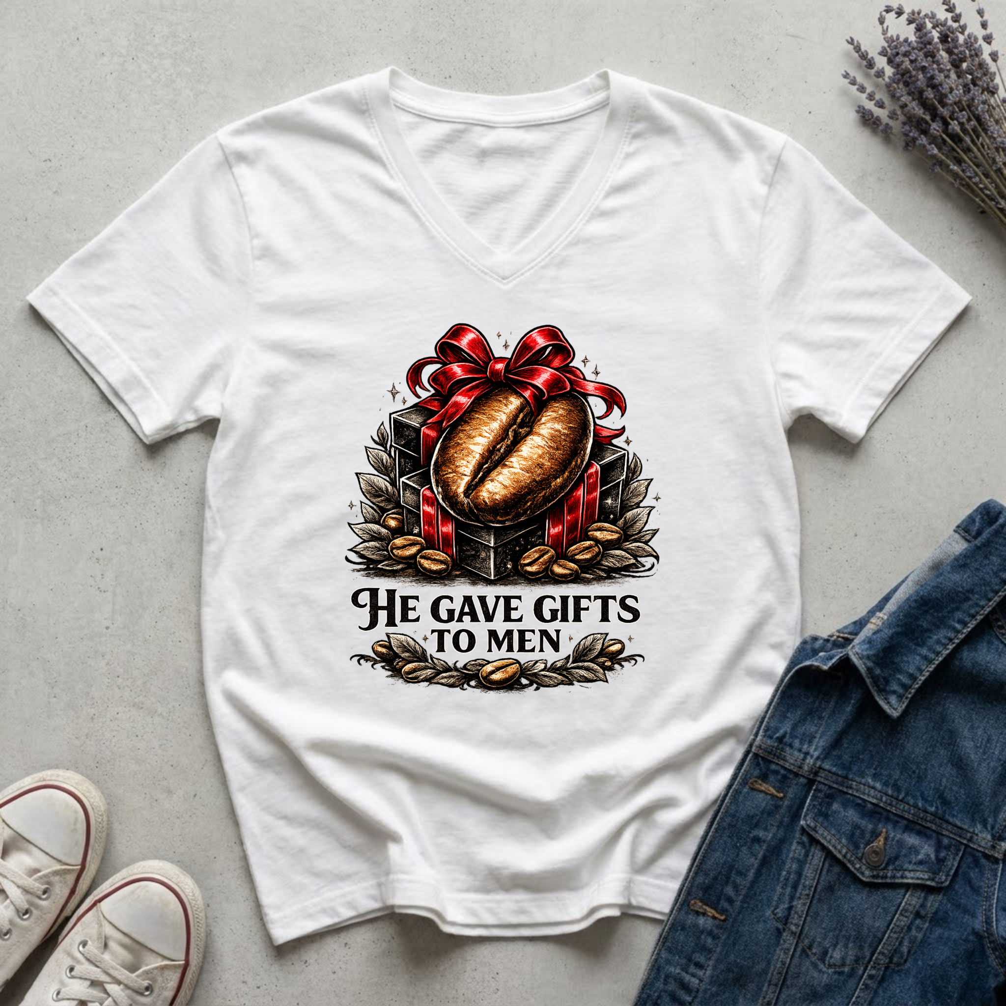 Women's He Gave Gifts to Men T-Shirt