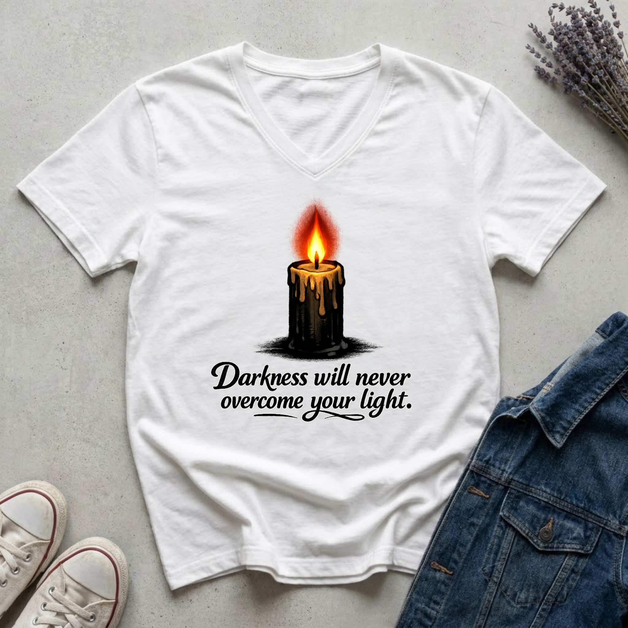 Women's Overcome Darkness T-Shirt