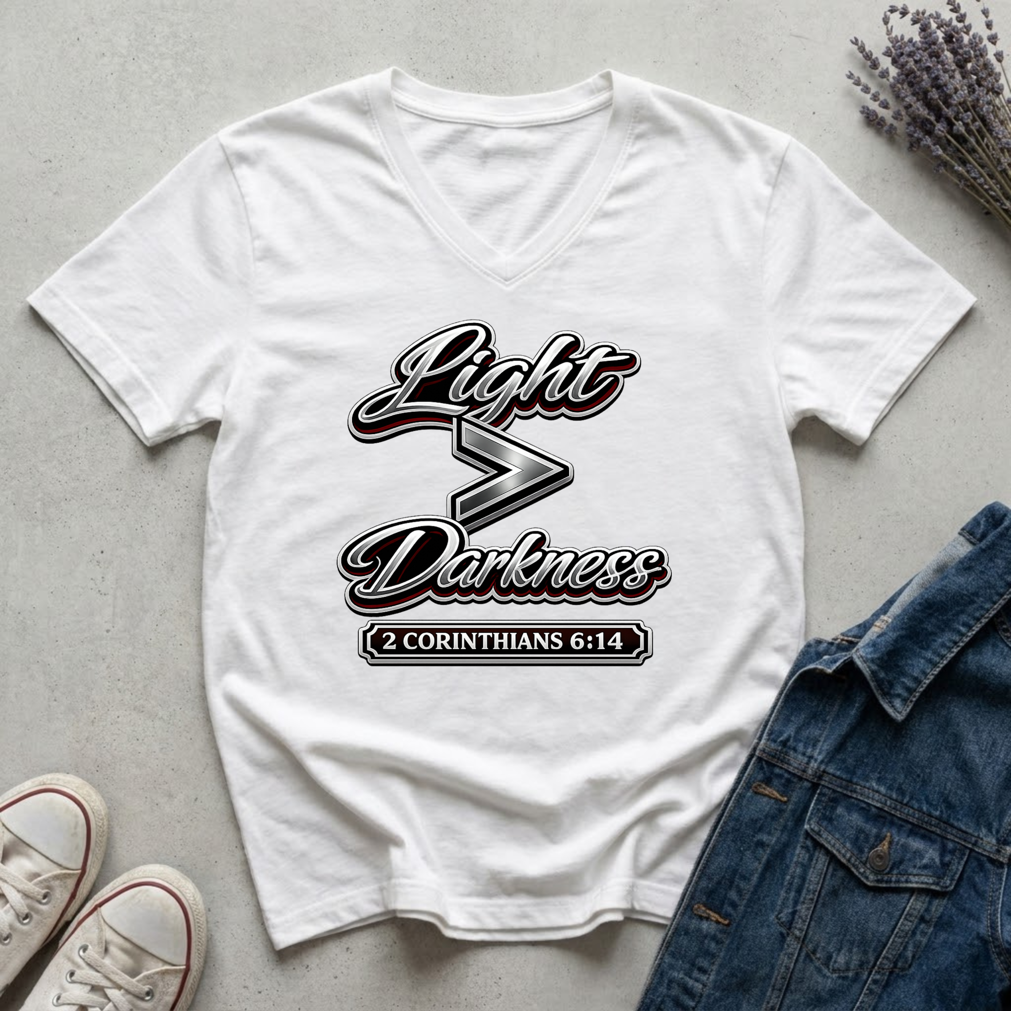 Women's Light is Greater Than Darkness T-Shirt