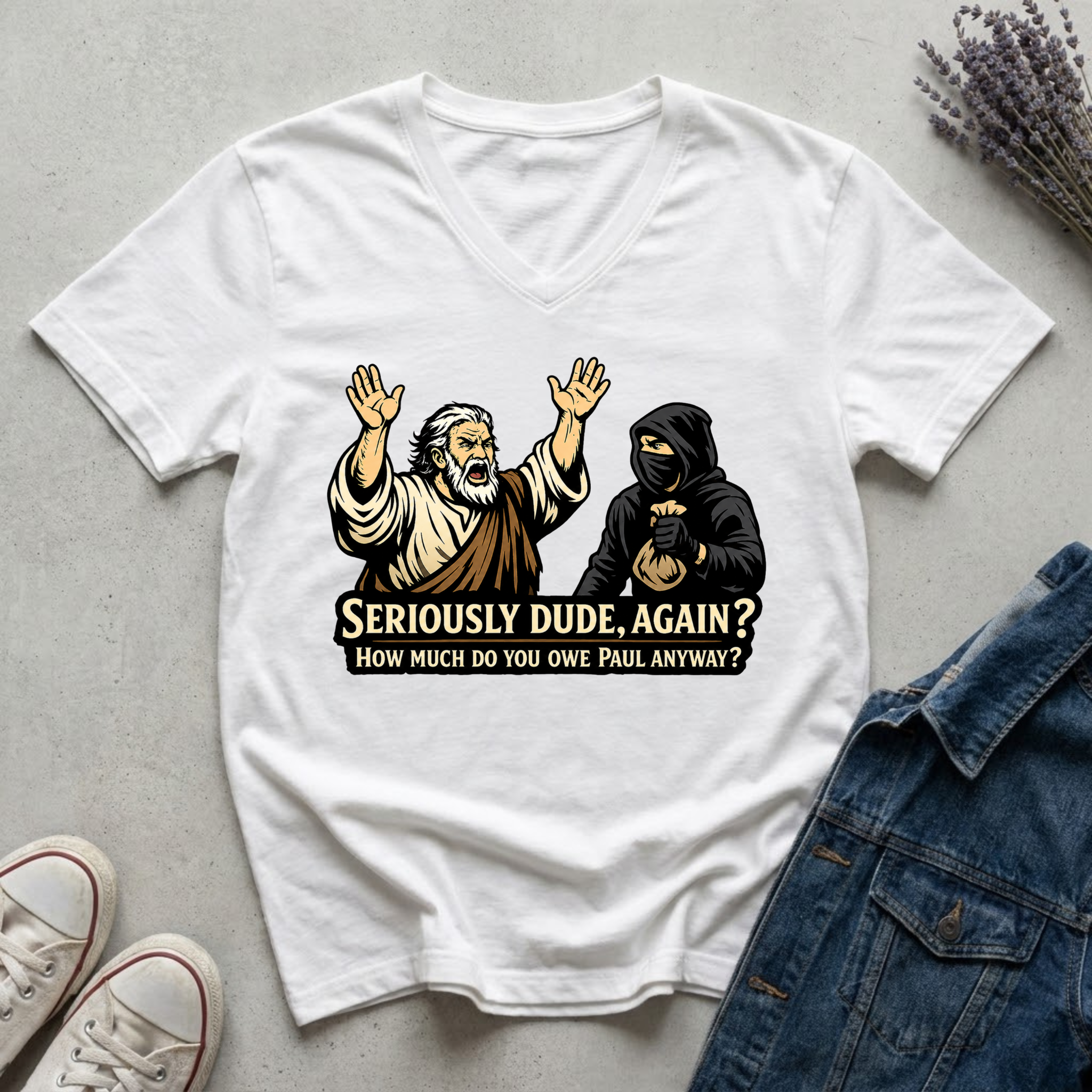 Women's Robbing Peter to Pay Paul T-Shirt