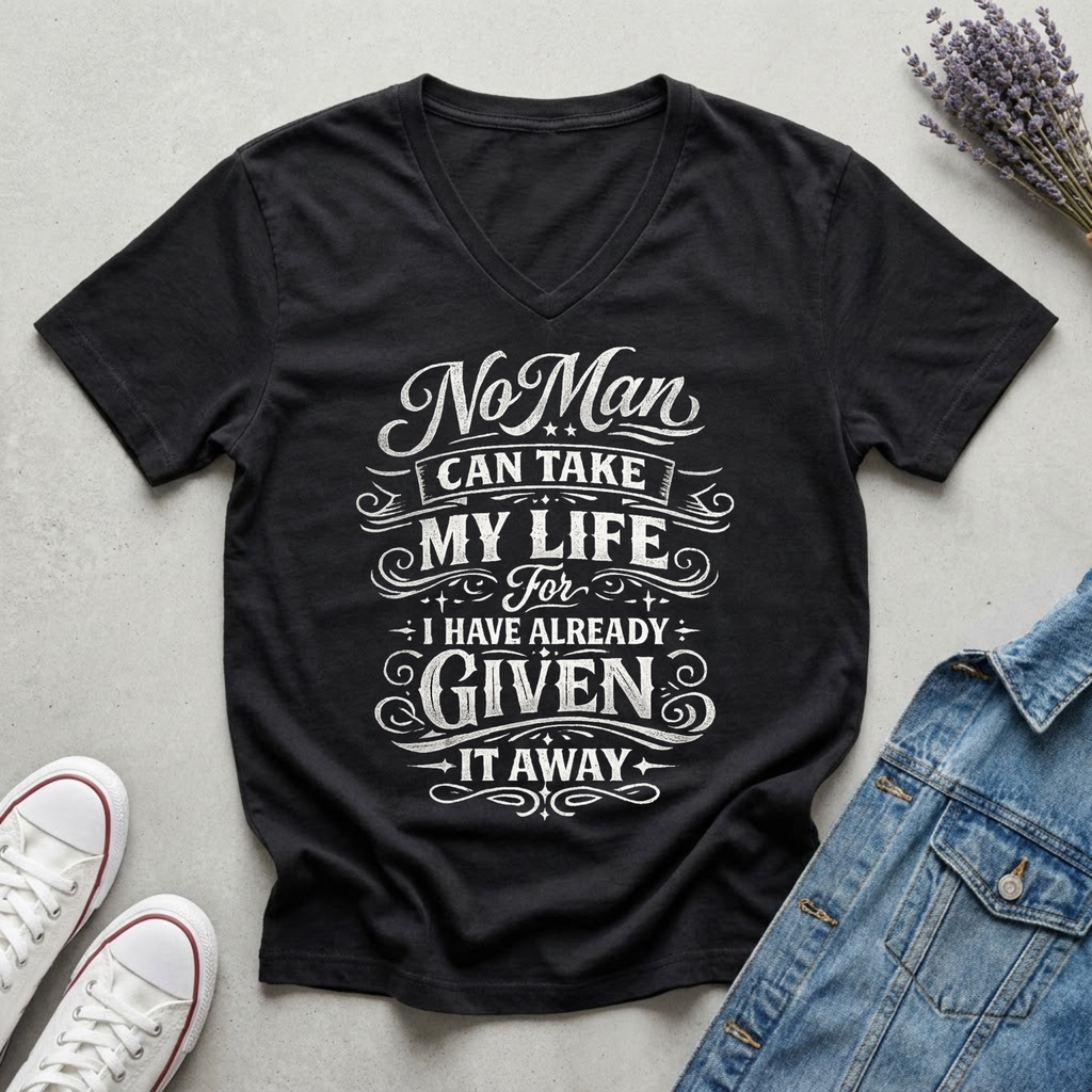 Woman's No Man Can Take My Life T-Shirt
